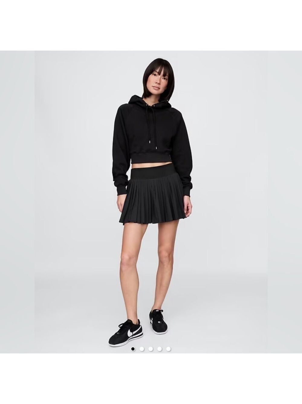 Gap Gapfit Athletic Athleisure tenniscore Golf Pleated Skirt Skort L Runaround